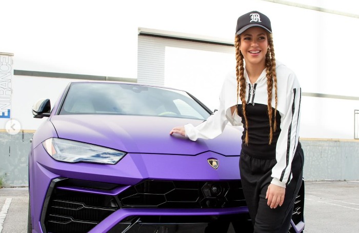 Este es el exclusivo Lamborghini que Shakira regalará a un fans en EEUU