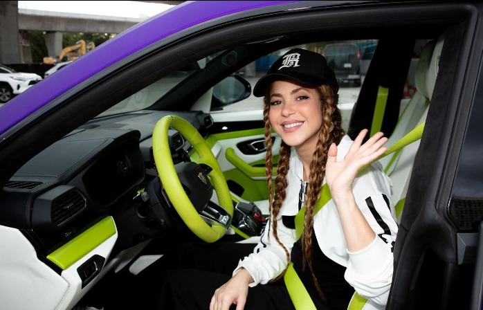 Este es el exclusivo Lamborghini que Shakira regalará a un fans en EEUU