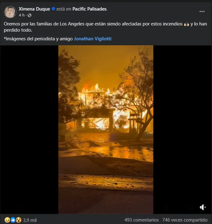 Incendio en Los Ángeles: Famosos que también se han visto afectados