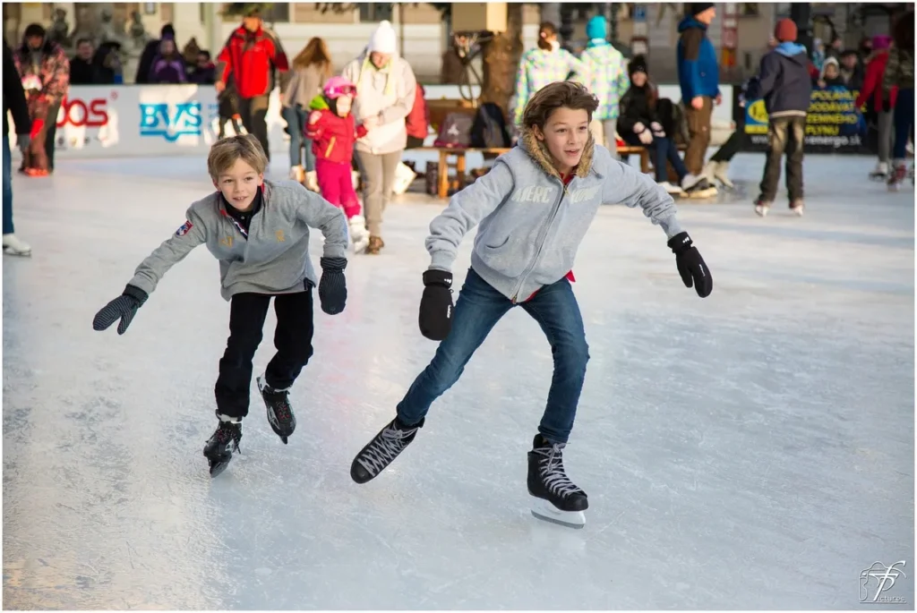 Patinaje sobre el hielo.