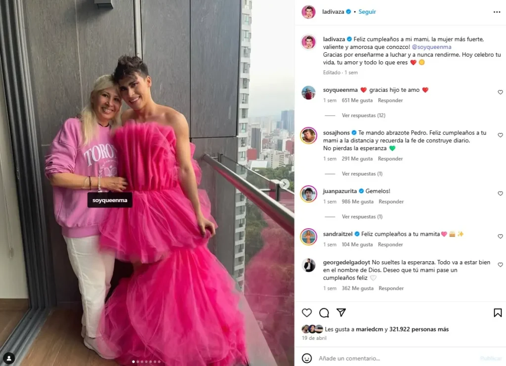 La Divaza está de luto tras el fallecimiento de su mamá