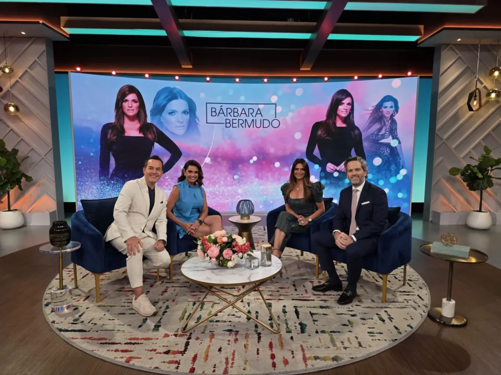 Bárbara Bermudo regresó a Telemundo