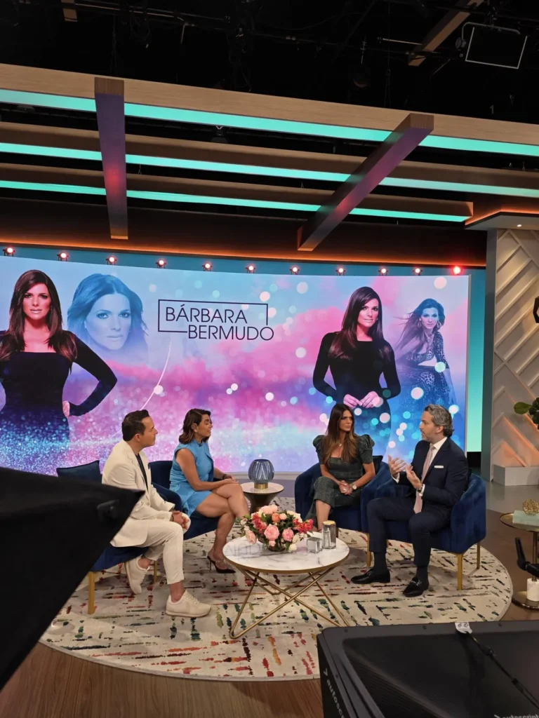 Bárbara Bermudo regresó a Telemundo