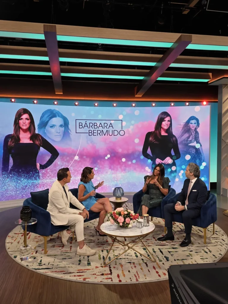 Bárbara Bermudo regresó a Telemundo