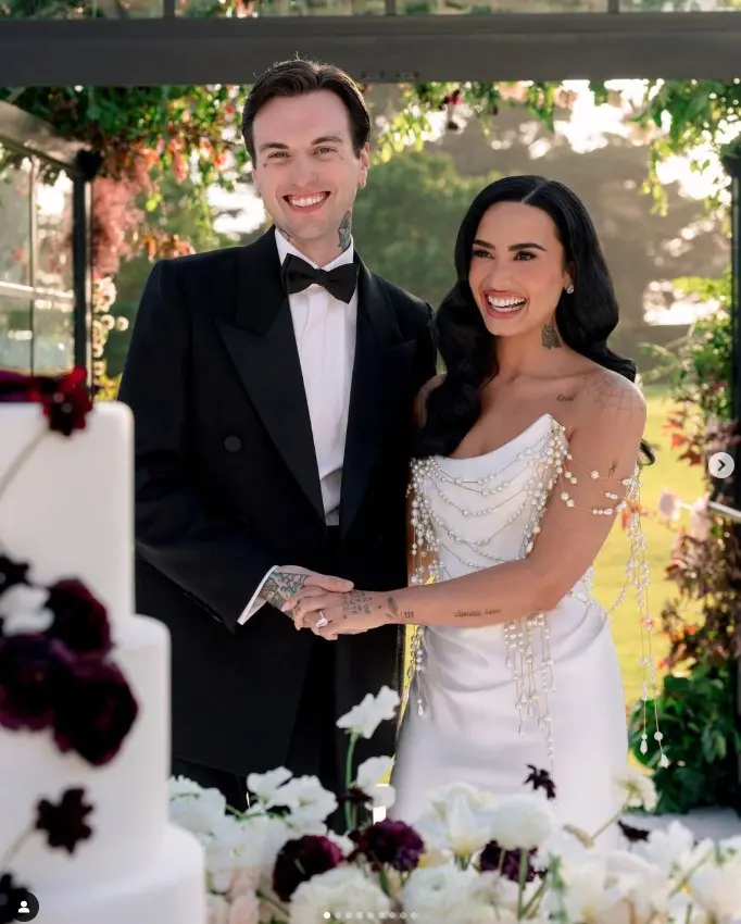 Demi Lovato se casó con Jordan ‘Jutes‘ Lutes