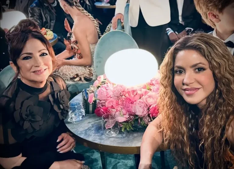 Gloria Estefan y Shakira. / Foto: @gloriaestefan en IG.