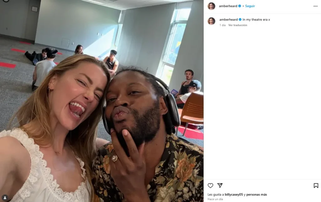 Amber Heard regresa a la actuación