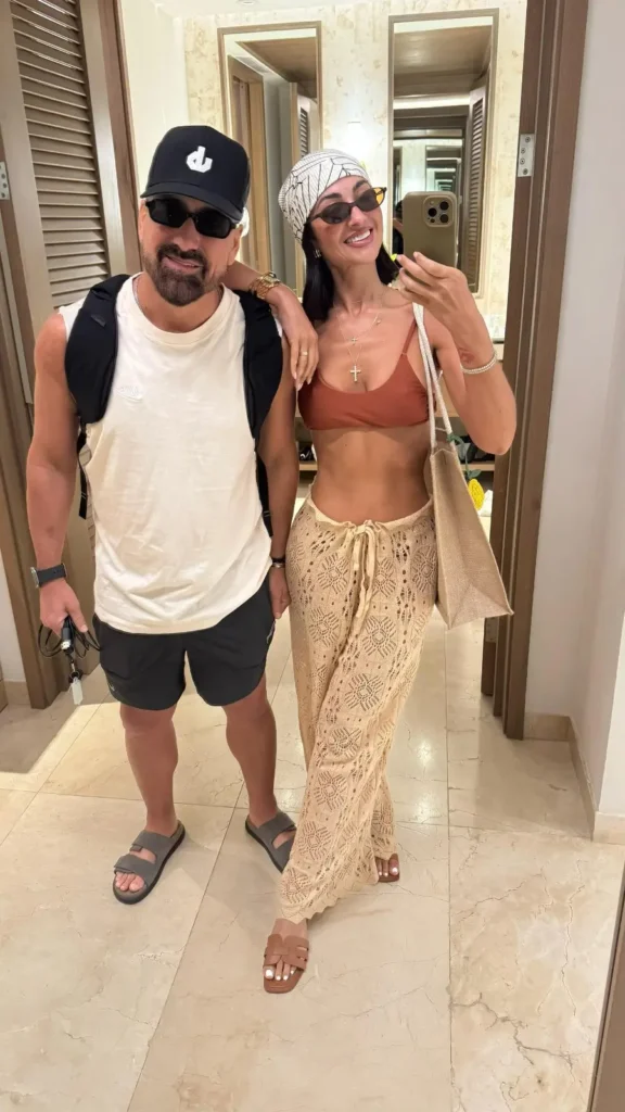 Jorge Bernal celebró el cumpleaños de su amada esposa en Casa de Campo