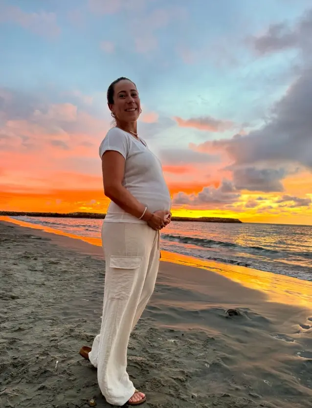"Amo ver mi pancita crecer": Mariana Pajón, medallista olímpica