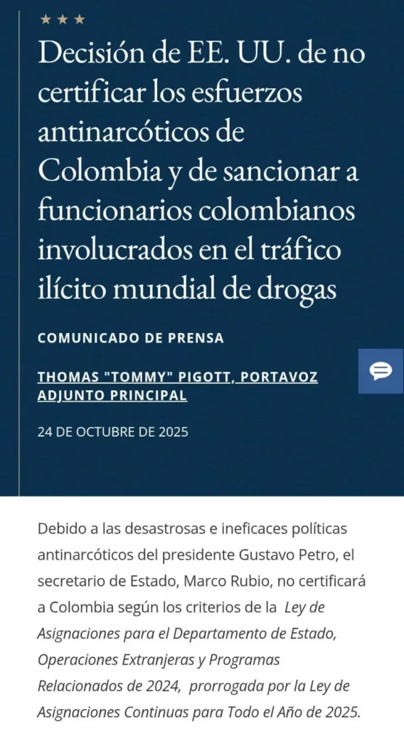 Estados Unidos incluyó al presidente de Colombia en la lista Clinton 2 Estados Unidos incluyó al presidente de Colombia en la lista Clinton