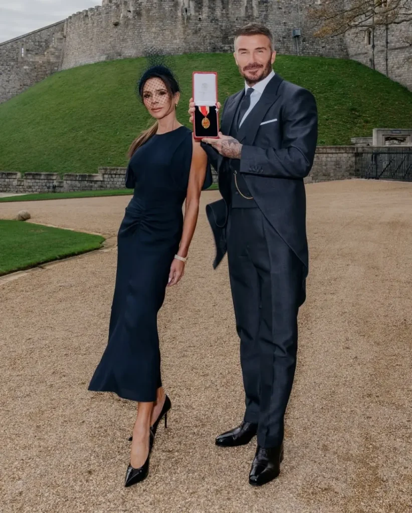 David Beckham ahora es el caballero del fútbol 2 David Beckham ahora es el caballero del fútbol
