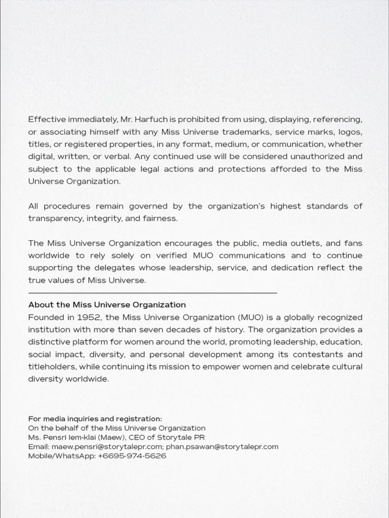 ¡Nuevo escándalo en Miss Universo! Jurado ya tendría elegidas a las 30 finalistas 2 ¡Nuevo escándalo en Miss Universo! Jurado ya tendría elegidas a las 30 finalistas