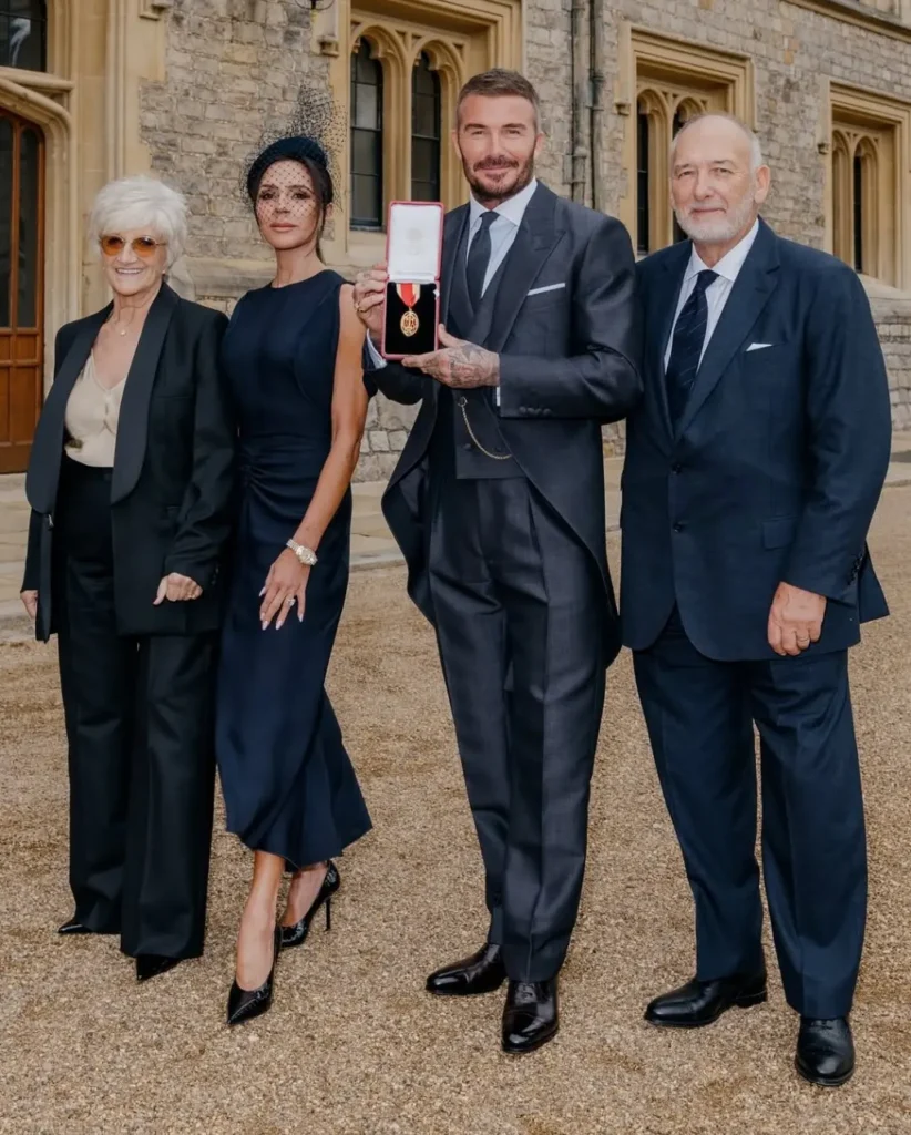 David Beckham ahora es el caballero del fútbol 3 David Beckham ahora es el caballero del fútbol