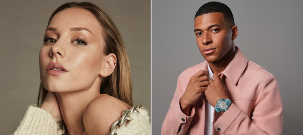 Ester Expósito y Kylian Mbappé han despertado rumores de romance después de ser vistos juntos en París. Foto: Instagram: @ester_exposito / @k.mbappe.