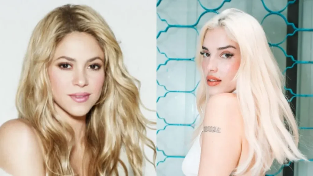 Shakira y Elena Rose juntas y crecen las expectativas de una posible colaboración. Foto: El Universal.