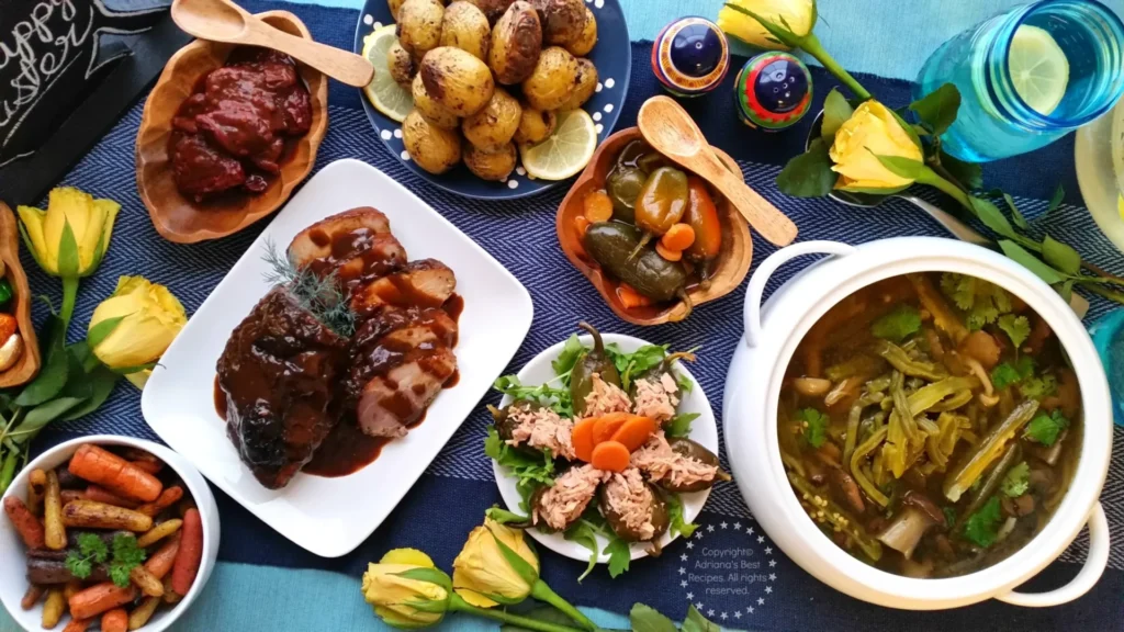 Las comidas típicas de Semana Santa incluyen preparaciones con pescado, vegetales y recetas tradicionales que se comparten en familia. Foto: Adriana’s Best Recipes.