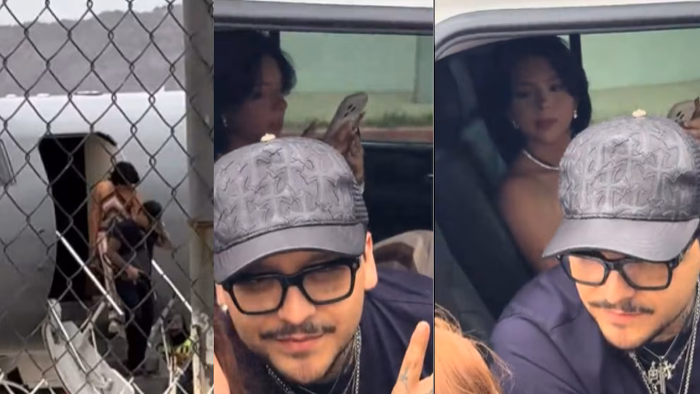 Christian Nodal y Ángela Aguilar reaparecen juntos: lo que revelan las imágenes de su reencuentro 1 Christian Nodal y Ángela Aguilar