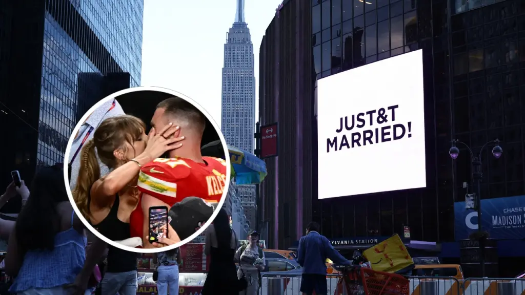 Taylor Swift y Travis Kelce se casaron: los detalles de una boda que paralizó Nueva York 1 Taylor Swift y Travis Kelce se casaron: los detalles de una boda que paralizó Nueva York