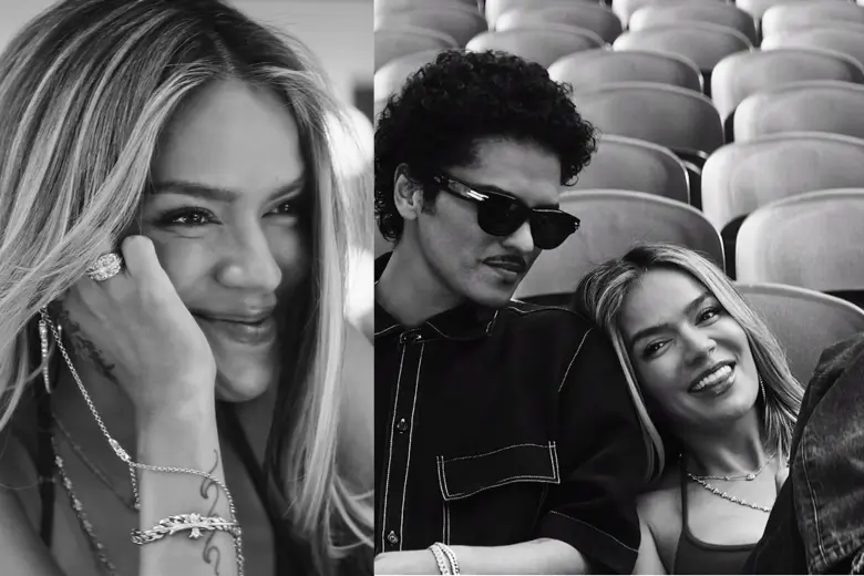 Karol G y Bruno Mars protagonizan el videoclip de “Still”, una colaboración que ha despertado rumores de romance por la química que muestran y sus interacciones en redes sociales. Foto: Captura del videoclip “Still” / Vía El Colombiano.